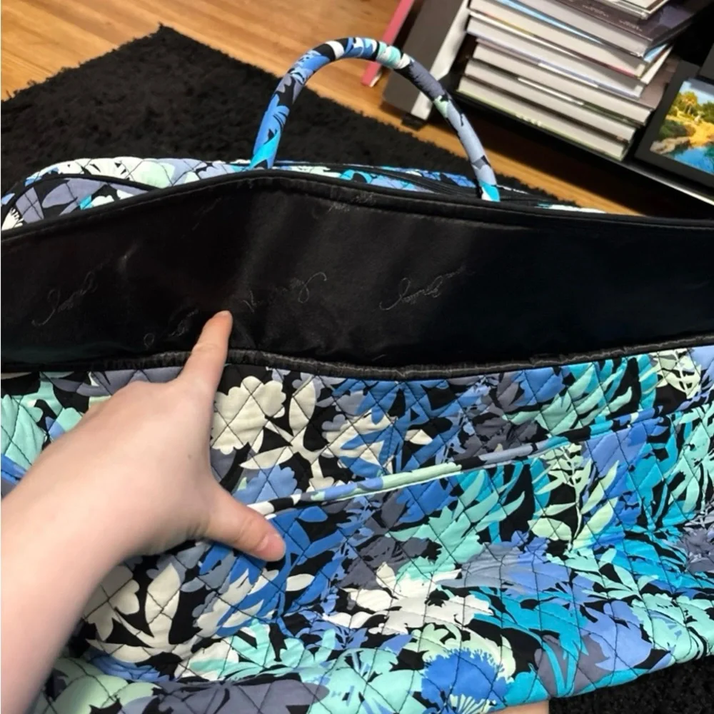 Vera Bradley Camp Floral Large Duffle Bag - Picture 6 of 8